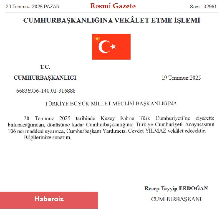 Cumhurbaşkanı Erdoğan KKTC yolcusu
