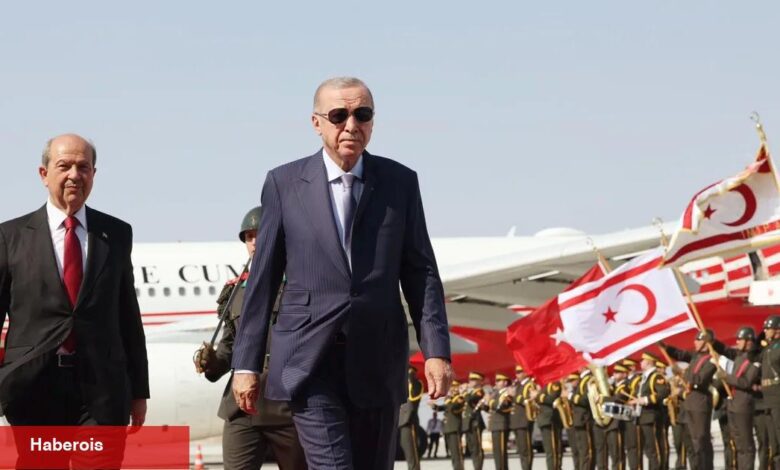 Cumhurbaşkanı Erdoğan merasimler için Yavru Vatan'da - Haberois Cumhurbaşkanı Erdoğan merasimler için Yavru Vatan'da
