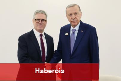 Cumhurbaşkanı Erdoğan Starmer ile görüştü