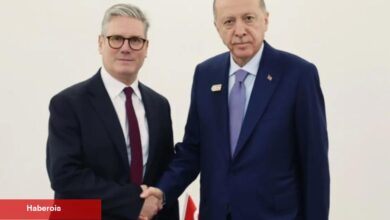 Cumhurbaşkanı Erdoğan Starmer ile görüştü