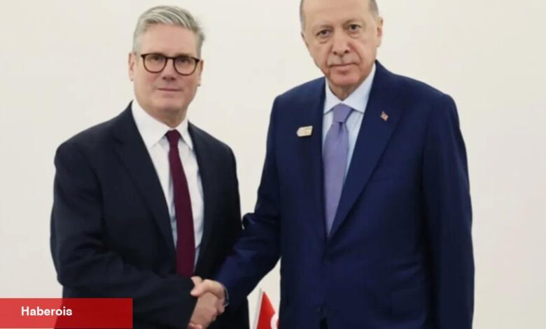 Cumhurbaşkanı Erdoğan Starmer ile görüştü