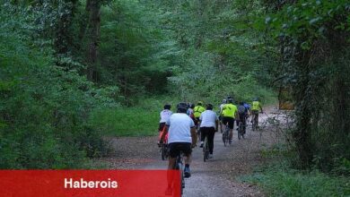Dağ bisikleti tutkunları Ormanya'da buluştu