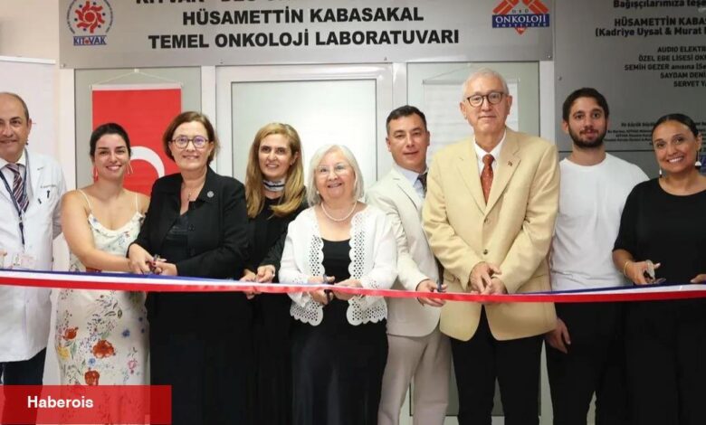 DEÜ’de yenilenen Onkoloji laboratuvarı hizmete açıldı - Haberois DEÜ’de yenilenen Onkoloji laboratuvarı hizmete açıldı