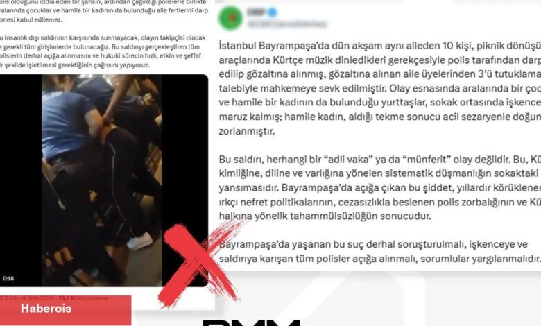 DMM: Bayrampaşa’daki tezler gerçeği yansıtmıyor - Haberois DMM: Bayrampaşa’daki tezler gerçeği yansıtmıyor