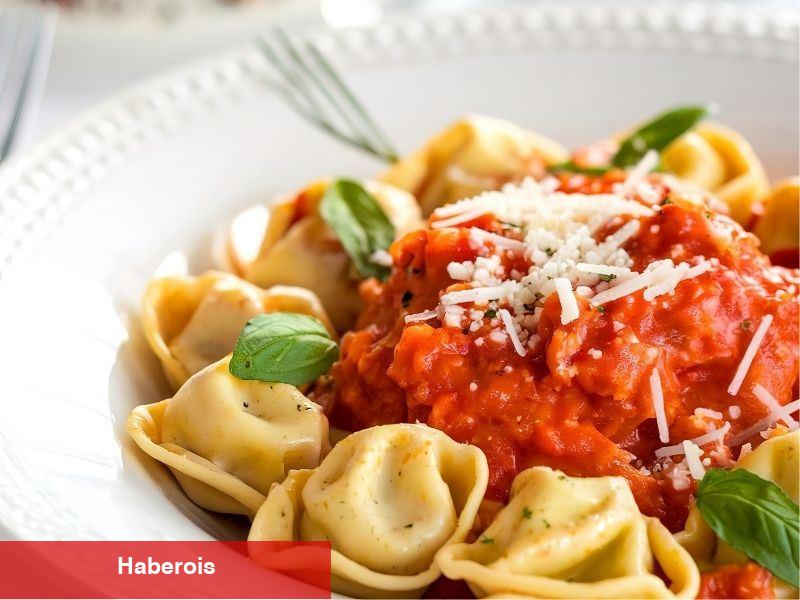 Domates Soslu Tortellini Tanımı