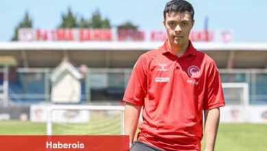 Down sendromlu ulusal futbolcu, ailesine ve etrafına büyük sevinç yaşattı