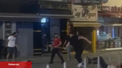 Düzce Şerefiye’de sokak ortasında çıkan hengame şaşırttı!