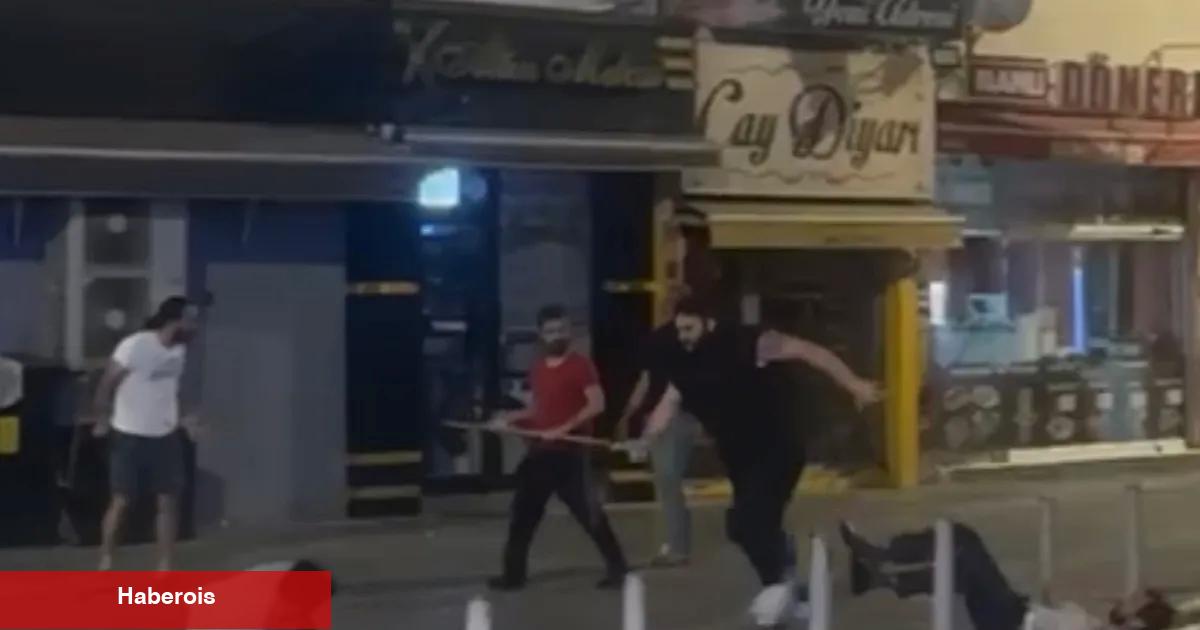 Düzce Şerefiye’de sokak ortasında çıkan hengame şaşırttı!