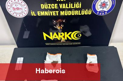 Düzce'de uyuşturucu operasyonu: 2 tutuklama