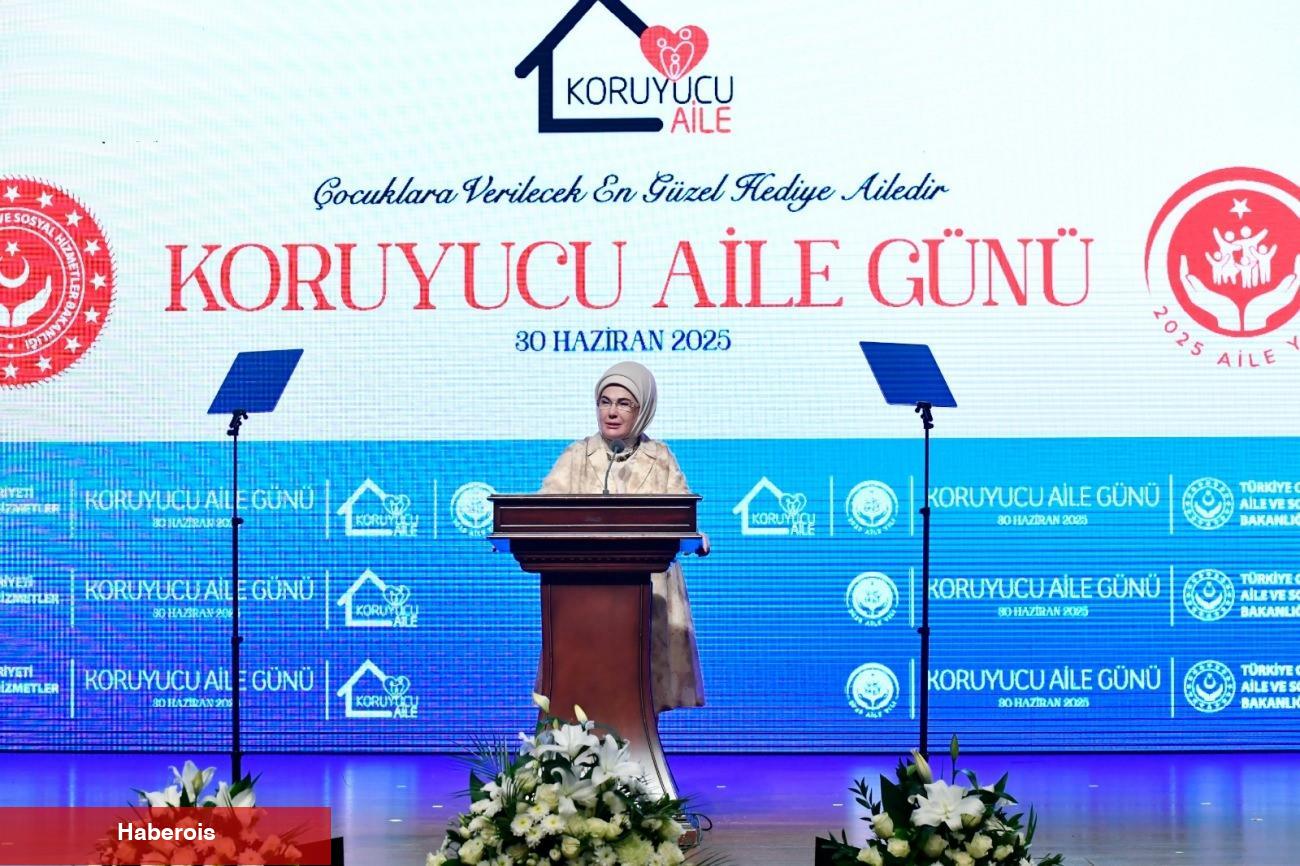 Emine Erdoğan'dan kollayıcı aile iletisi: "Gelin aile yılını milat yapalım"