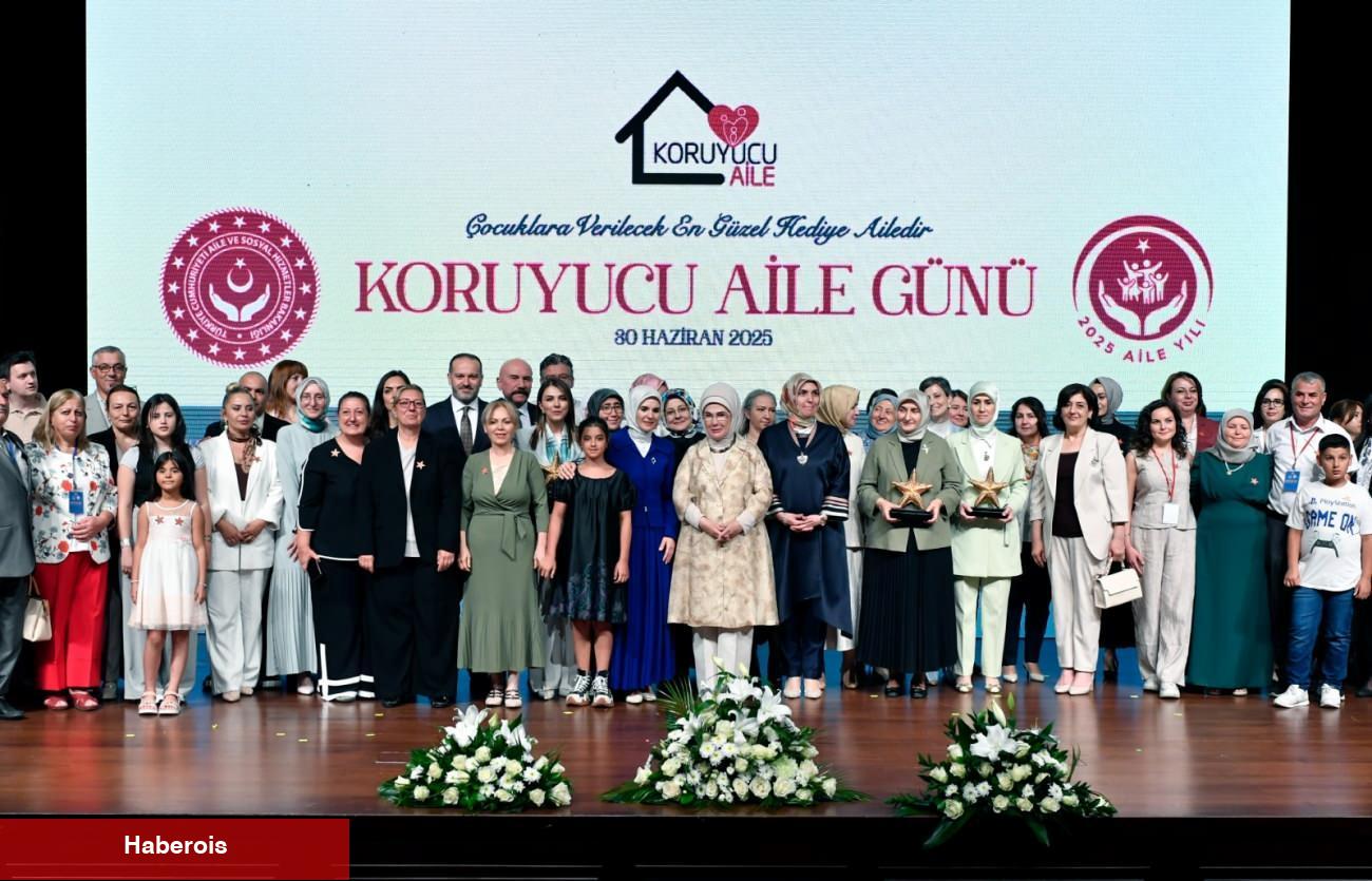 Emine Erdoğan'dan kollayıcı aile iletisi: "Gelin aile yılını milat yapalım"