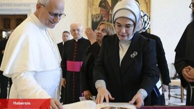Emine Erdoğan’dan Vatikan’da değerli temaslar