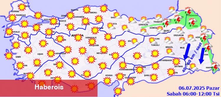Hava sıcaklıkları 4 derece artıyor - Haberois Hava sıcaklıkları 4 derece artıyor