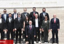 IBIA'dan Anıtkabir'e ziyaret