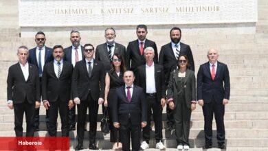 IBIA'dan Anıtkabir'e ziyaret