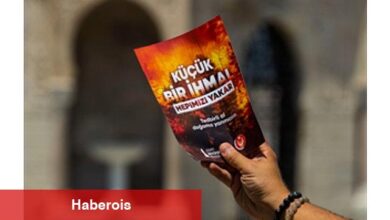 İzmir İtfaiyesi yangınlara dikkat çekmek için sokağa indi