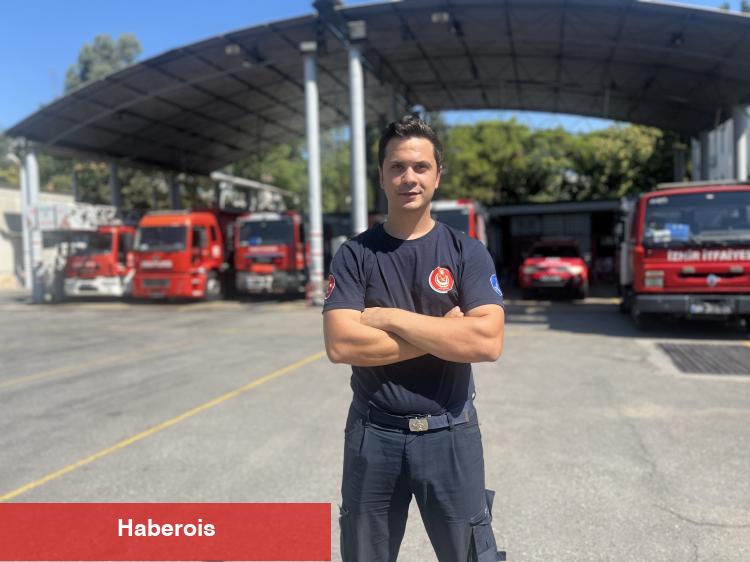 İzmir'de yangınlara karşı canla başla çaba ettiler