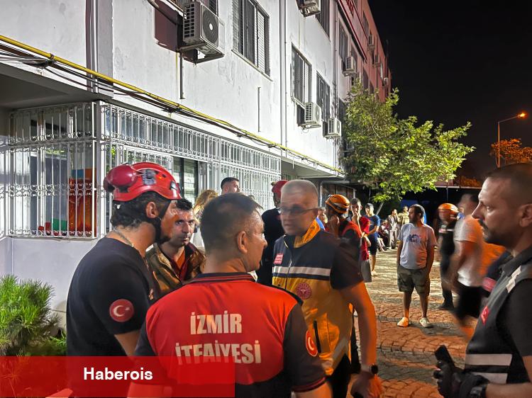 İzmir'deki bakımevinde korkutan yangın!