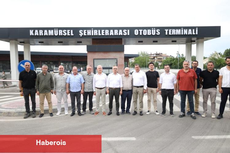 Karamürsel projeleri yerinde takipte