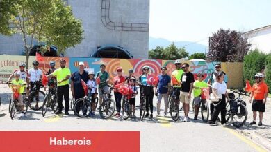 Kartepe'de 15 Temmuz İçin Pedallar Çevrildi