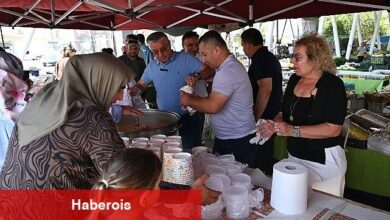 Kemer Belediyesi'nin aşure ikram programı başladı