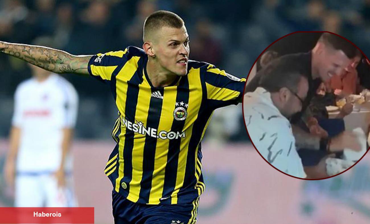 Kırdı döktü: Fenerbahçeli yıldız Martin Skrtel'den çılgın gece!
