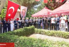 Kocaeli Bağçeşme’de protokol tam takım şehitleri andı