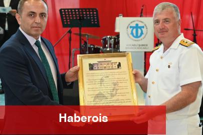 Kocaeli Büyükşehir’e manalı plaket
