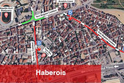 Kocaeli Gebze’de yeni trafik dolanım planı hayata geçiyor