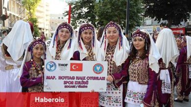 Kocaeli'de 2. Balkan Halk Oyunları rüzgârı esti