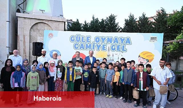 Konya'da "Güle Oynaya Cami Gel" Projesi ile Mescitler Cıvıl Cıvıl