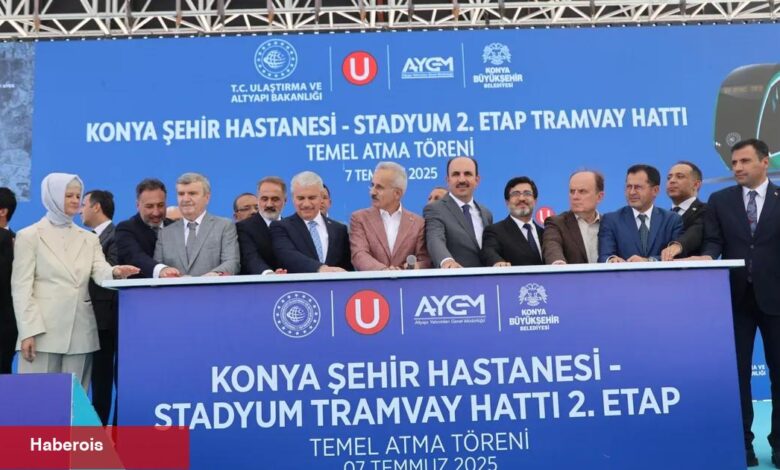 Konya’ya yeni tramvay çizgisi... Konya’nın raylı sistem ağı genişliyor