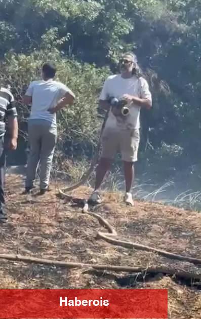 Kurtlar Vadisi'nin Abdülhey'i Kenan Çoban alkış topladı: Yangına müdahale ederken ortaya çıktı