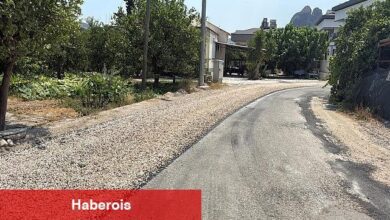 Kuzdere'de altyapı çalışması