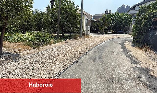 Kuzdere'de altyapı çalışması