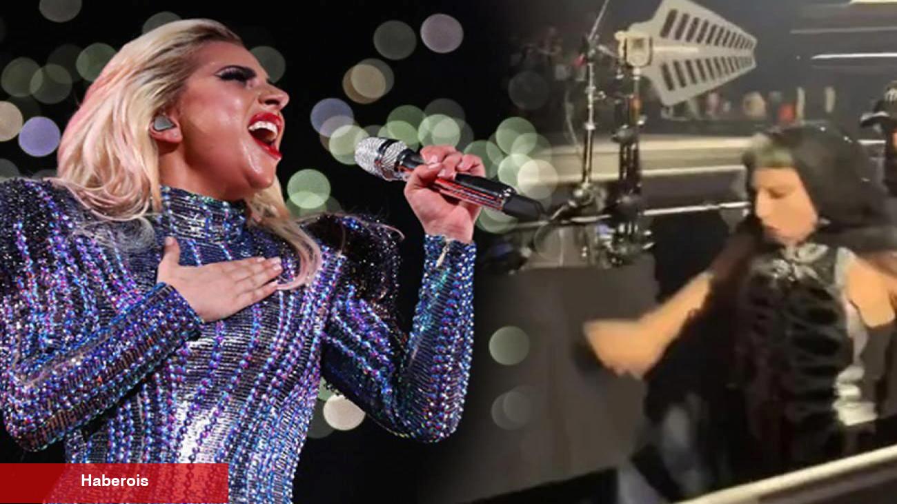 Lady Gaga sahnede yürekleri ağızlara getirdi! Talihsizlik üzerine talihsizlik yaşadı