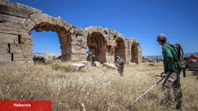 Laodikya’da Antik Kentinde yangın tedbiri