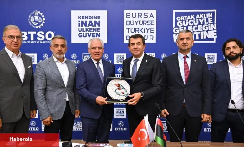 Libya’dan Bursa’ya tekrar yapılanma sürecinde iş birliği daveti - Haberois Libya’dan Bursa’ya tekrar yapılanma sürecinde iş birliği daveti