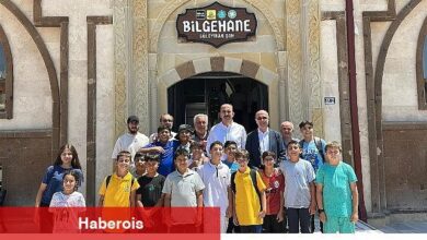 Lider Altay ve Lider Pekyatırmacı Bilgehane'de Yaz Aktifliklerine Katılan Öğrencilerle Buluştu
