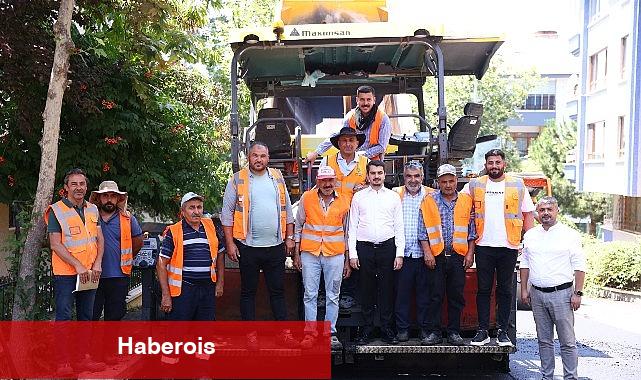 Lider Güner, Asfalt Çalışmalarını Yerinde Denetledi