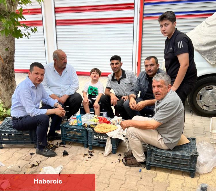 Lider Olgun’dan Adıyaman Semt Pazarı'na samimi ziyaret