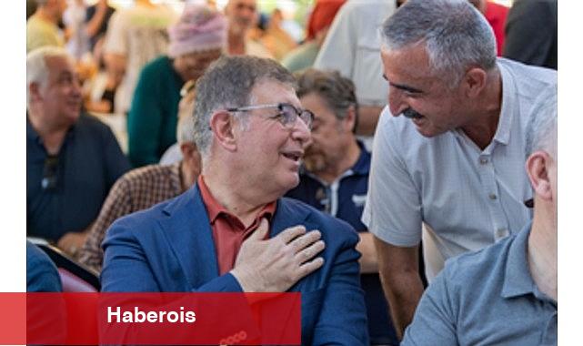 Lider Tugay Aliağa'da aşure lokmasına ortak oldu - Haberois Lider Tugay Aliağa'da aşure lokmasına ortak oldu