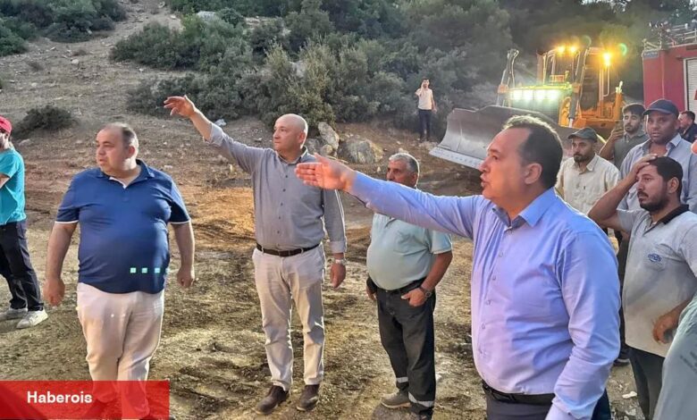Manisa'da Lider Dutlulu yangın bölgesinde saha çalışmalarını inceledi - Haberois Manisa'da Lider Dutlulu yangın bölgesinde saha çalışmalarını inceledi