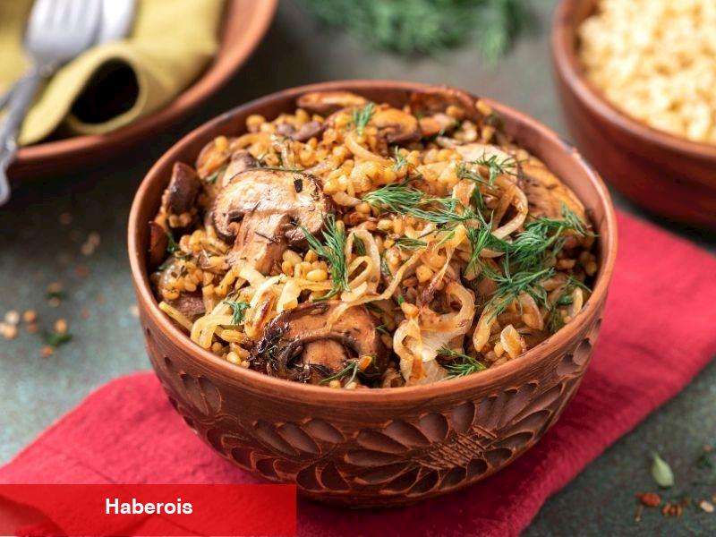 Mantarlı Bulgur Pilavı Tanımı