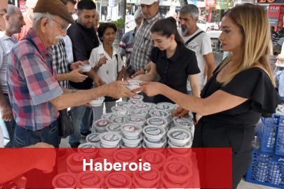Mersin’de 20 bin bireye aşure ikramı