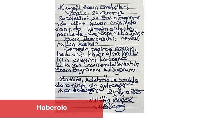 Muhittin Böcek basın işçilerini unutmadı - Haberois Muhittin Böcek basın işçilerini unutmadı
