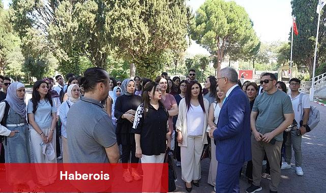 Nahçıvanlı öğrenciler EÜ'de "Sağlık Temalı" staj programına katılacak