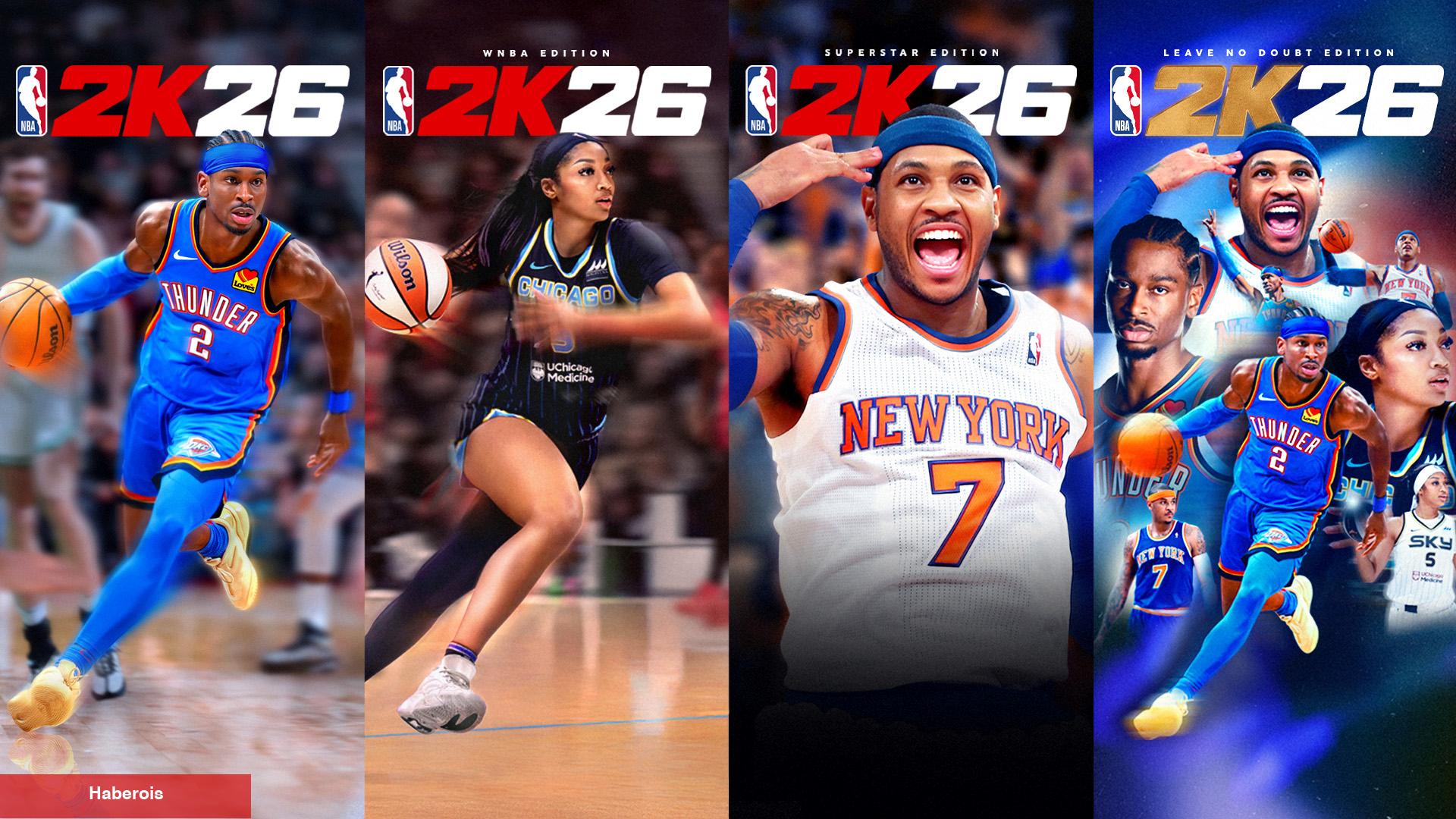 NBA 2K26'nın kapak yıldızları muhakkak oldu! - Haberois NBA 2K26'nın kapak yıldızları muhakkak oldu!