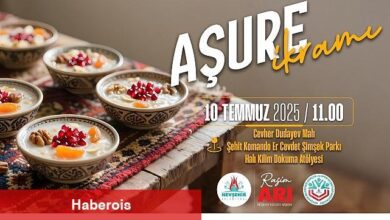 Nevşehir Belediyesi Kursiyerlerimiz Aşure İkram Edecek