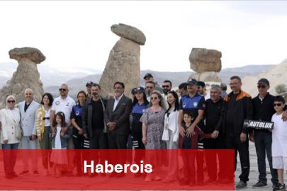 Nevşehir Ürgüp’te klasik araba rüzgarı esti